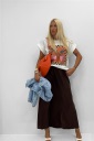 t-shirt in cotone palma